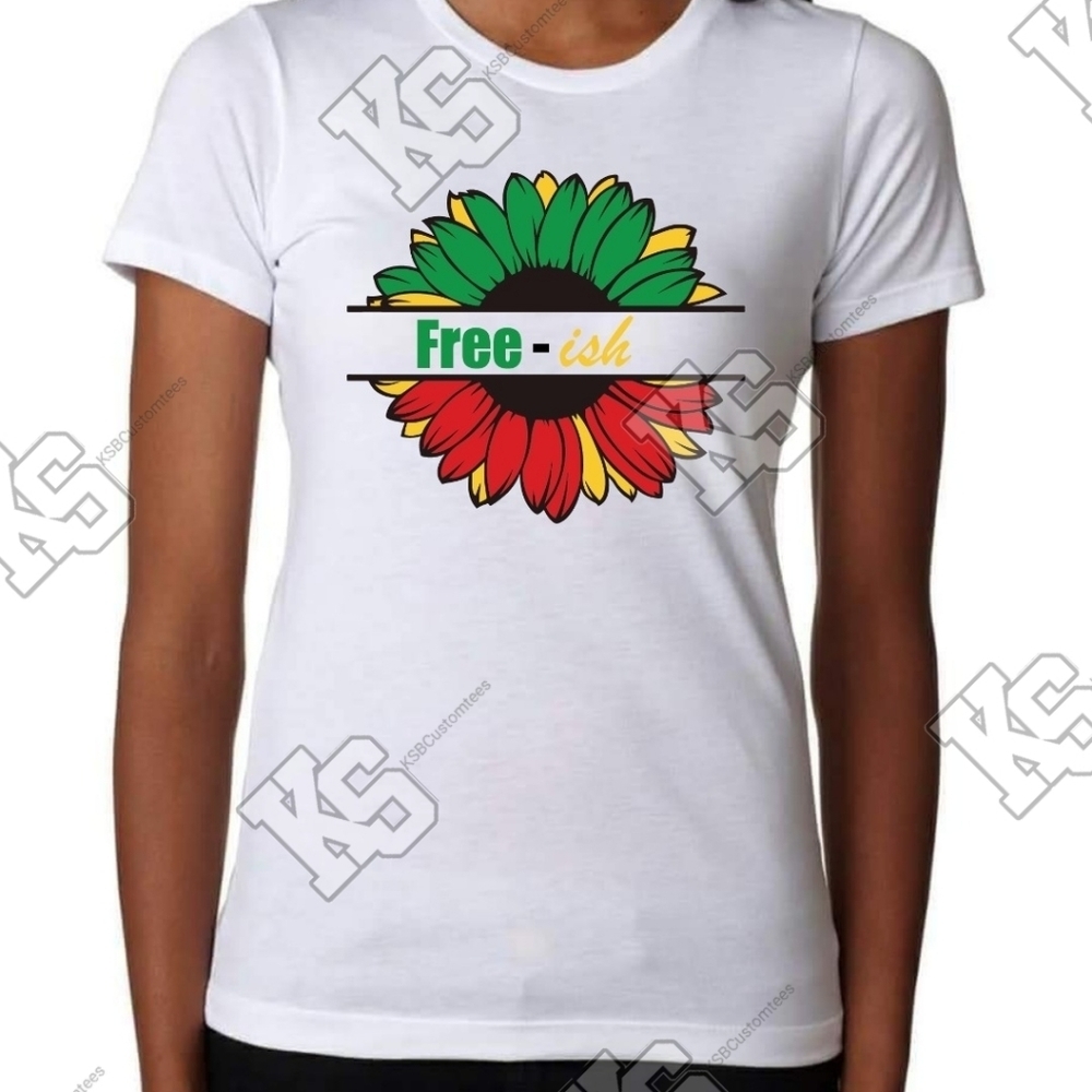 Free Ish Flower‎ Power Tee